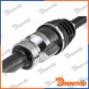 Demi-Arbre de Transmission MTM droite pour RENAULT | NPW-RE-222, 4824T